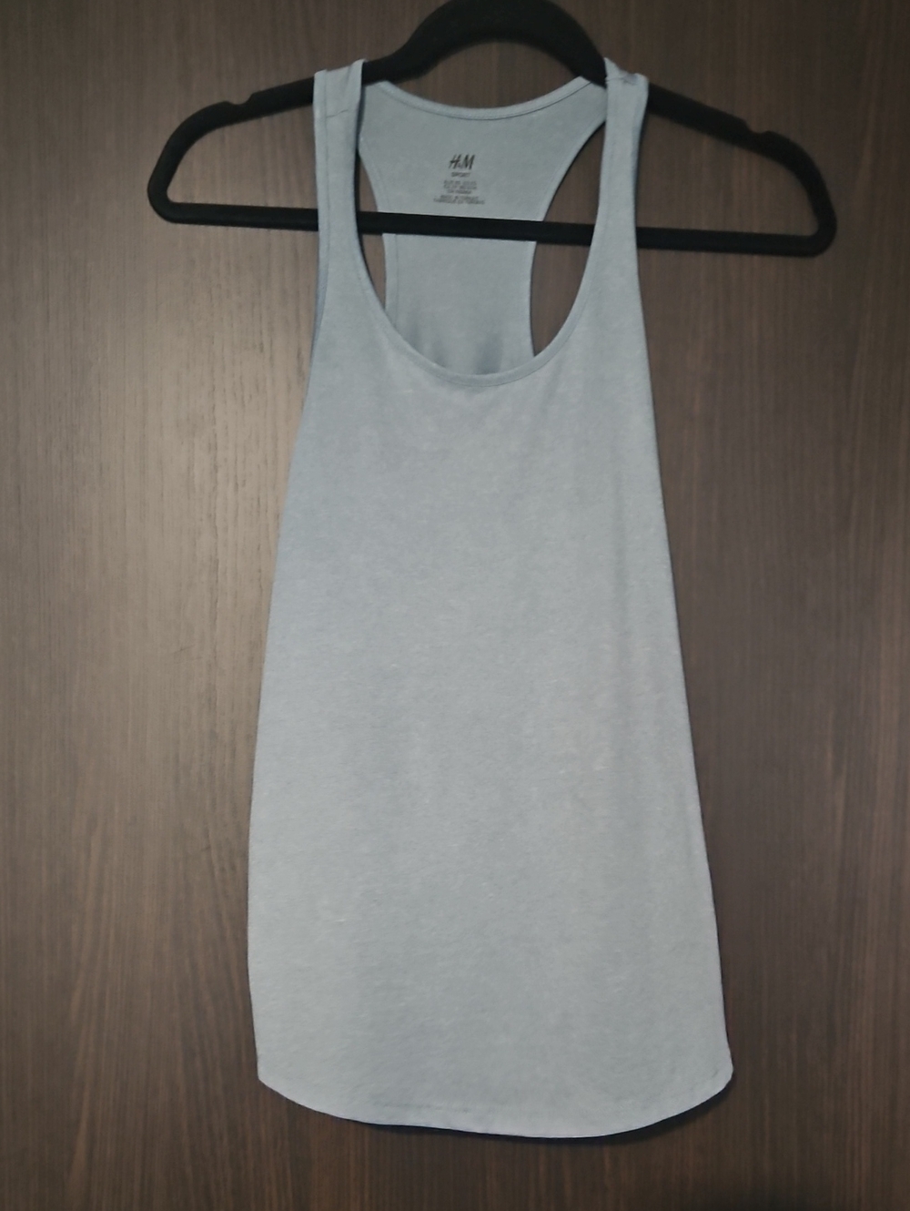 H&M Pale Blue Racerback Tank